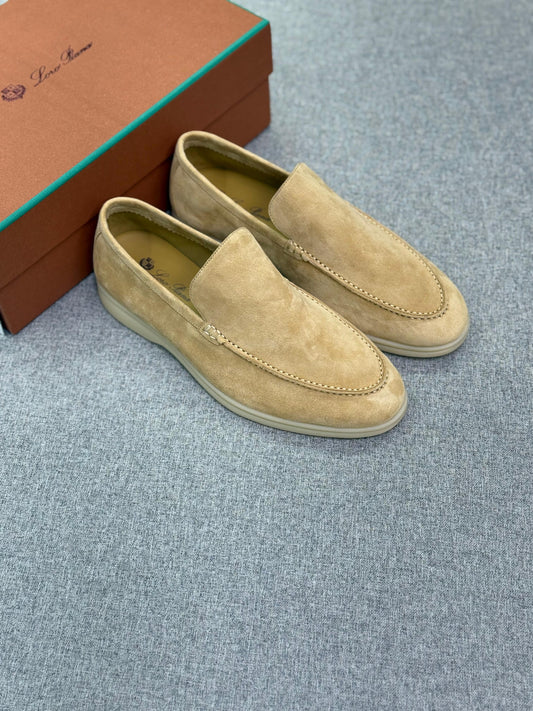 Loro Piana Suede Summer Walk Loafer
