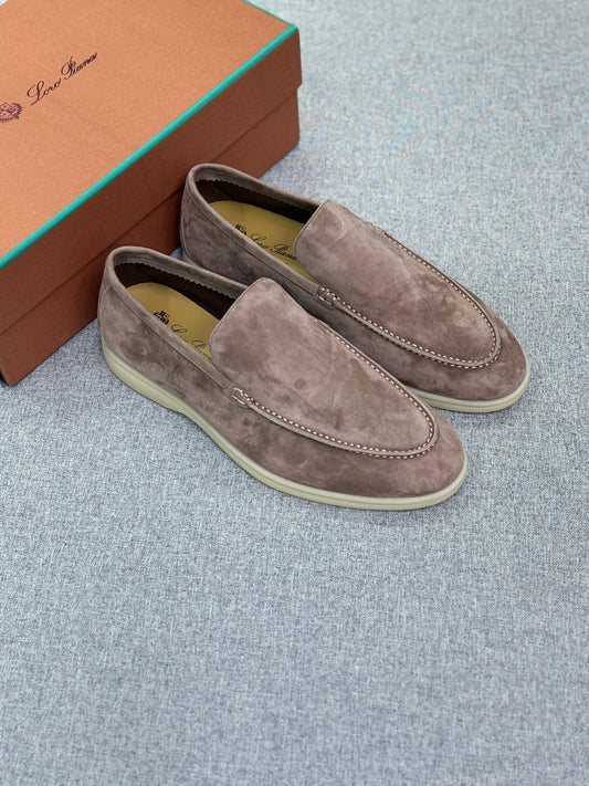 Loro Piana Suede Summer Walk Loafer