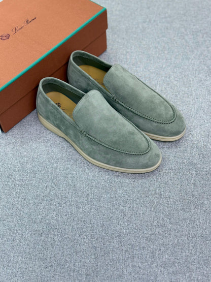 Loro Piana Suede Summer Walk Loafer
