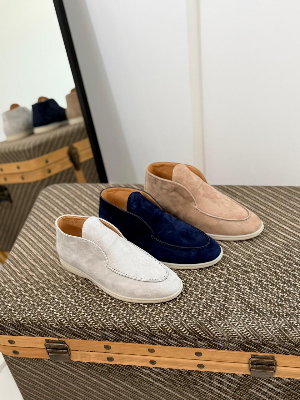 Loro Piana Open Walk Ankle Boot