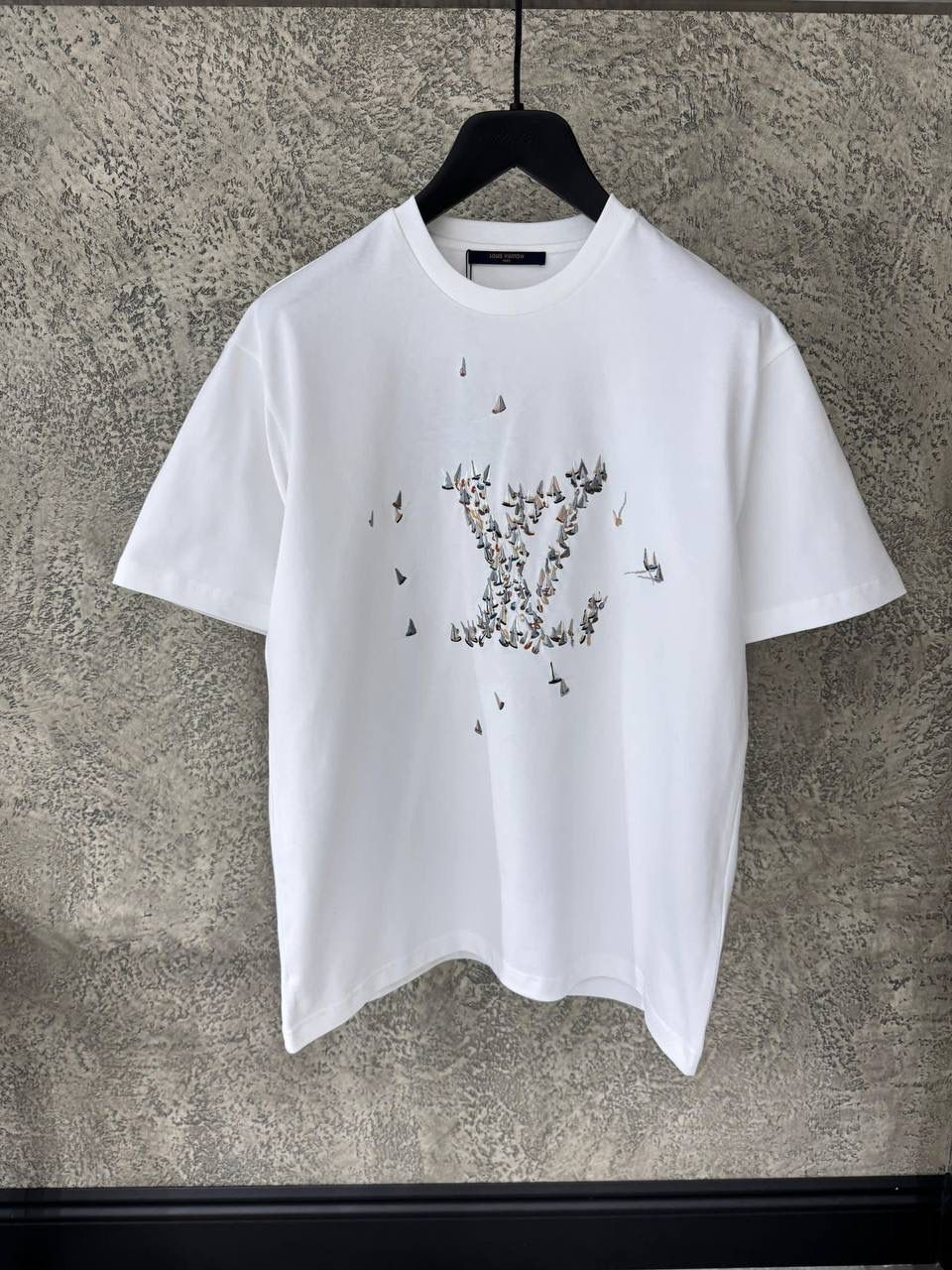 Louis Vuitton Embroidered Cotton T-Shirt