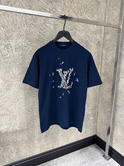 Louis Vuitton Embroidered Cotton T-Shirt