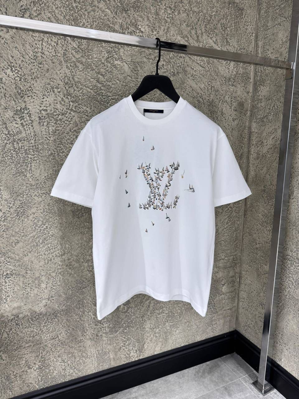 Louis Vuitton Embroidered Cotton T-Shirt