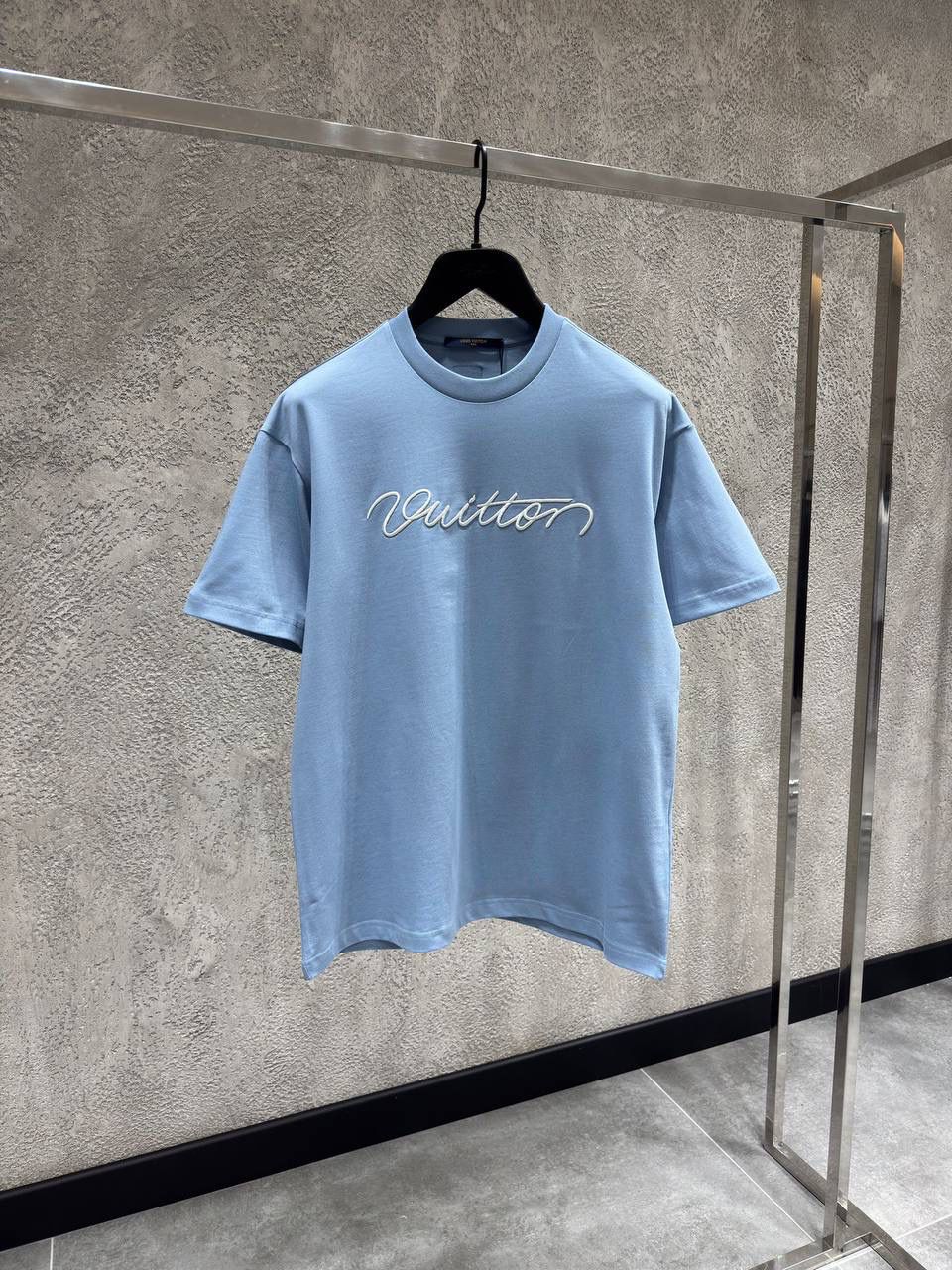 Louis Vuitton Embellished Signature Short-Sleeved T-Shirt