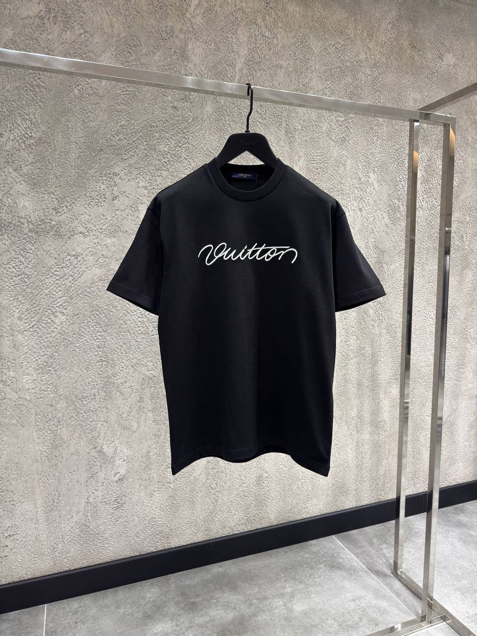 Louis Vuitton Embellished Signature Short-Sleeved T-Shirt
