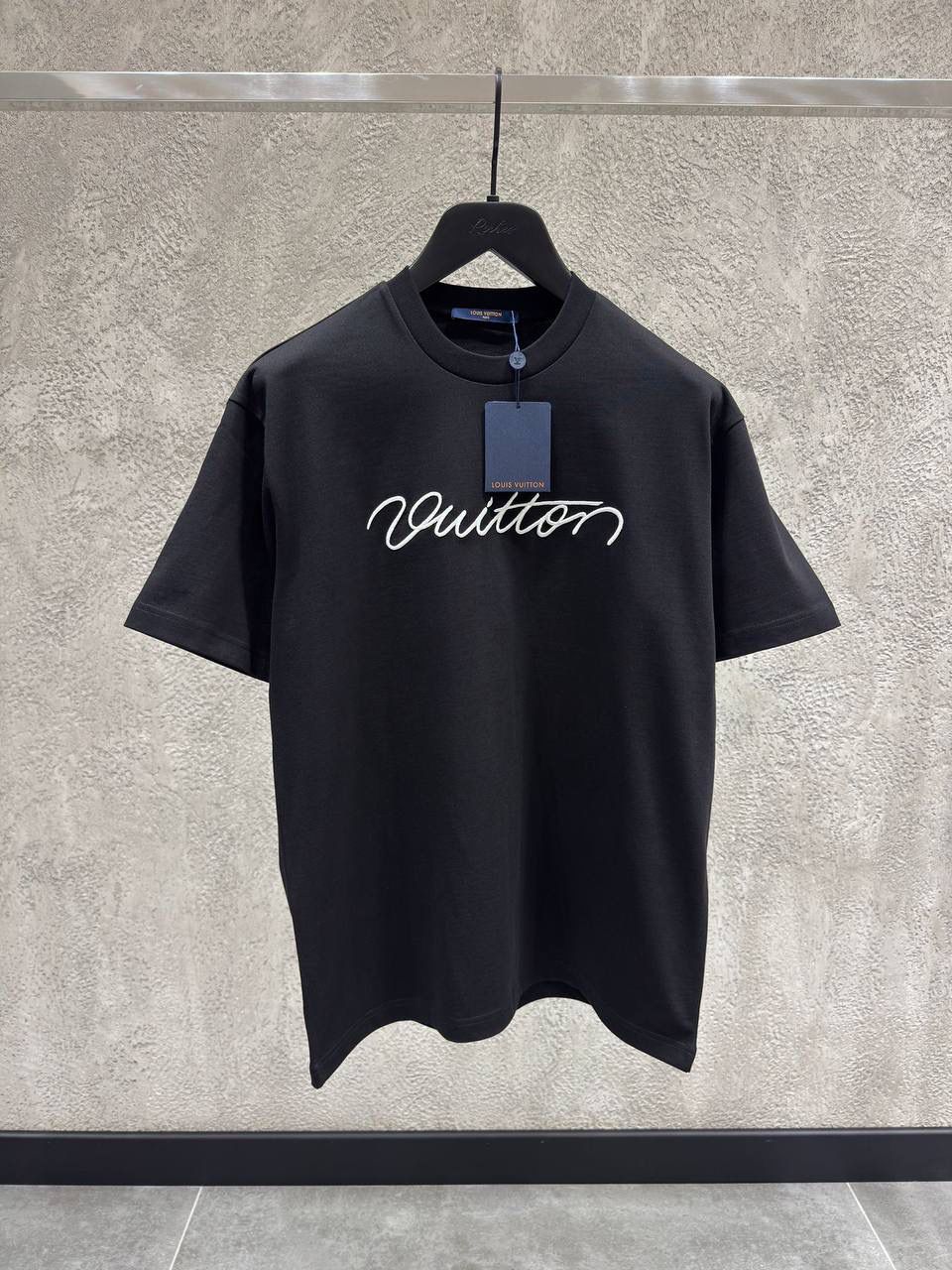 Louis Vuitton Embellished Signature Short-Sleeved T-Shirt