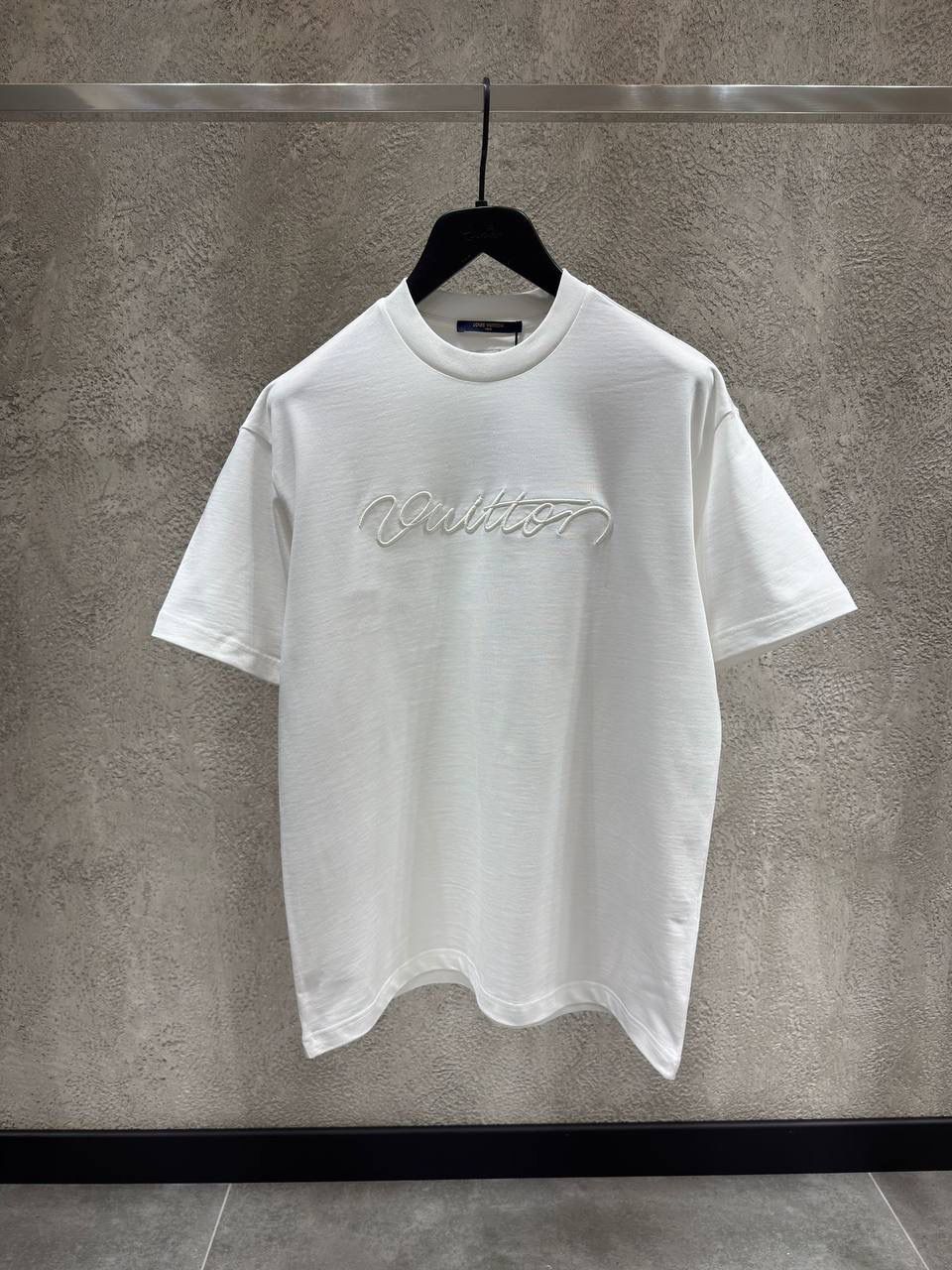 Louis Vuitton Embellished Signature Short-Sleeved T-Shirt