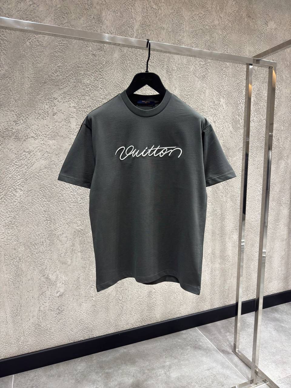 Louis Vuitton Embellished Signature Short-Sleeved T-Shirt