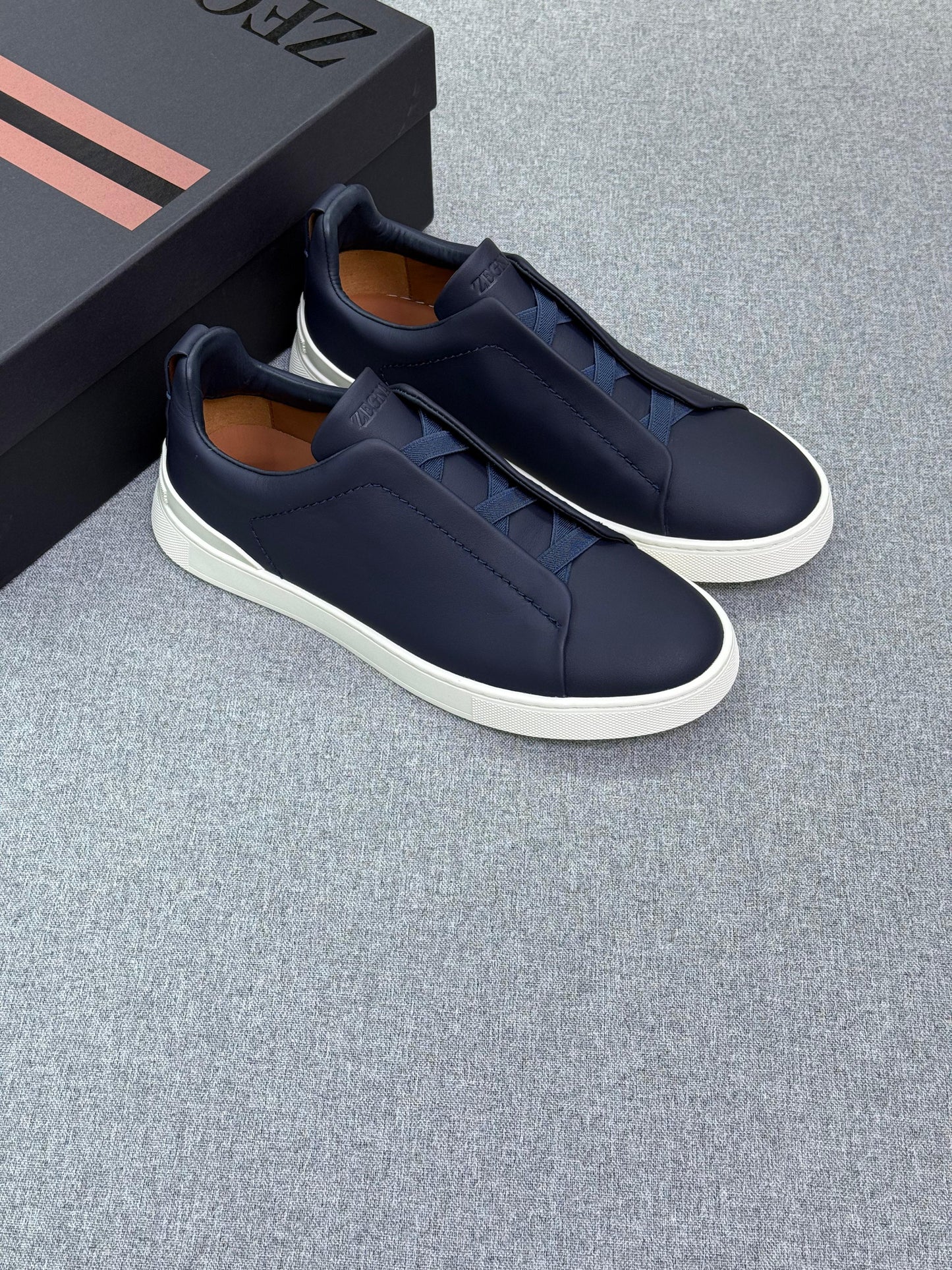 Zegna Triple Stitch low-top Sneaker