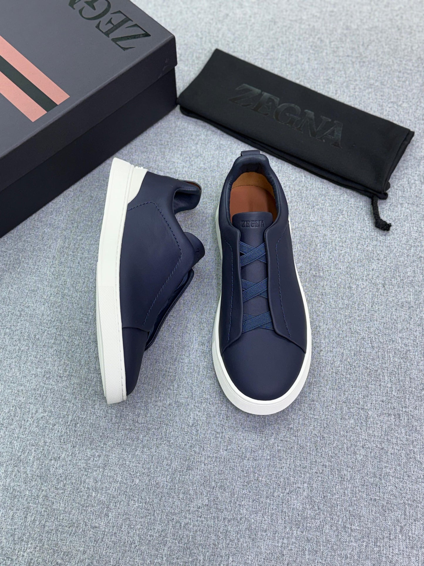 Zegna Triple Stitch low-top Sneaker
