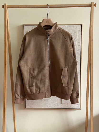 Prada Zip-Front Jacket with Stand Collar