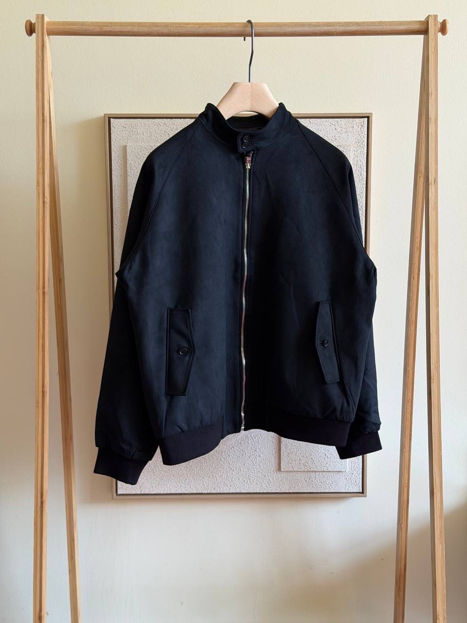 Prada Zip-Front Jacket with Stand Collar