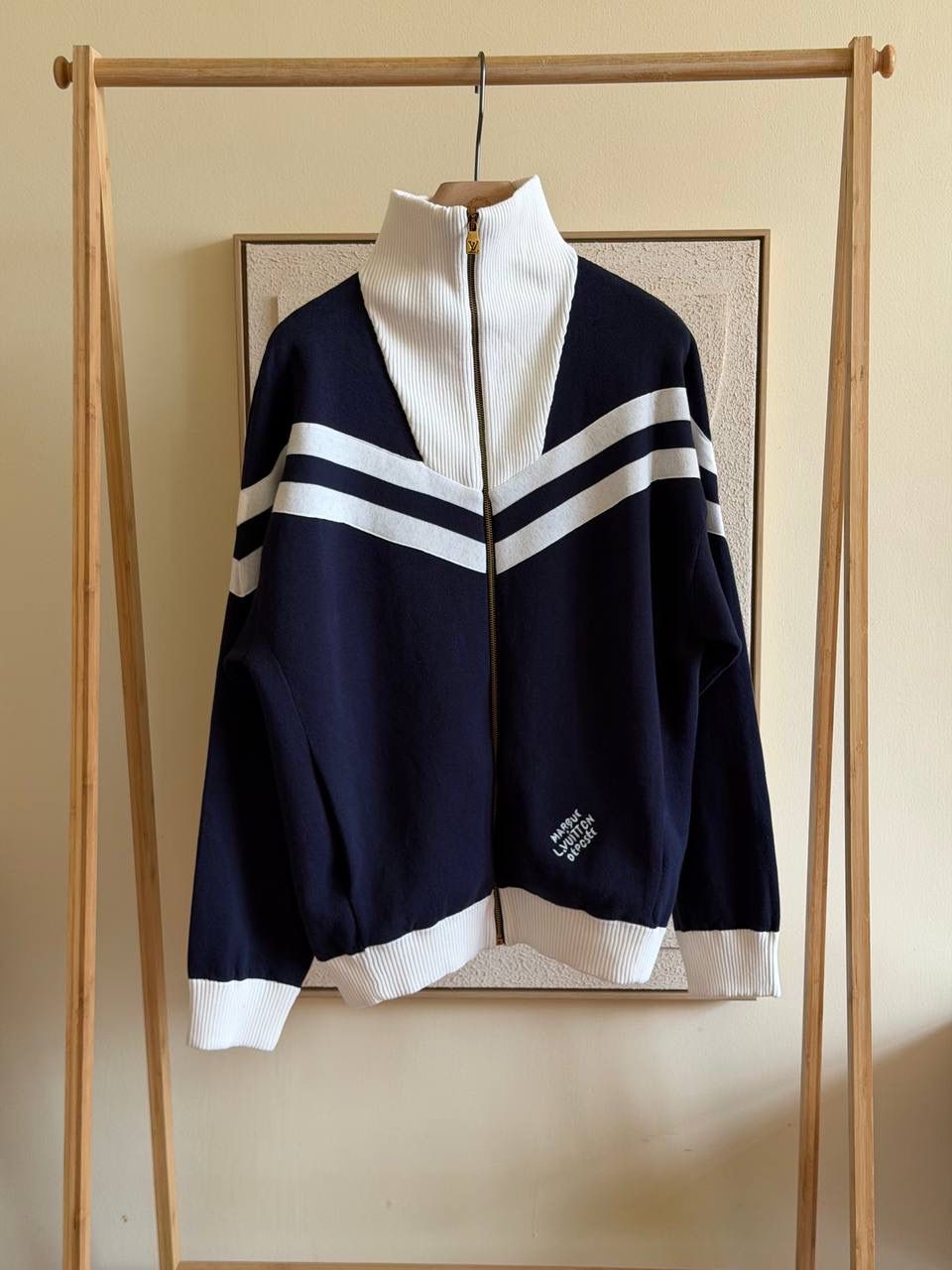 LV Knitted Cotton Sailor Blouson
