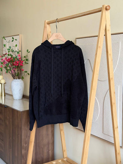 LV Graphic Jacquard Hoodie