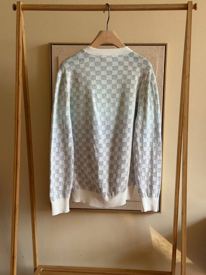 LV Damier Gradient Jacquard Pullover