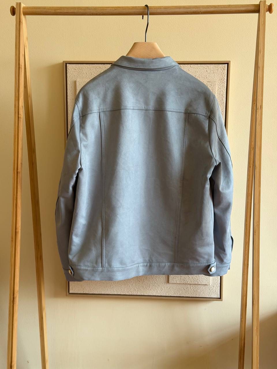 LV Suede Leather Type II Trucker Jacket