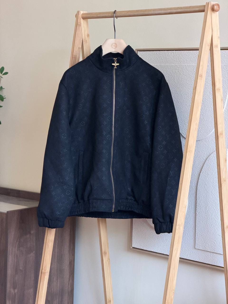 LV Monogram Zip-Up Jacket