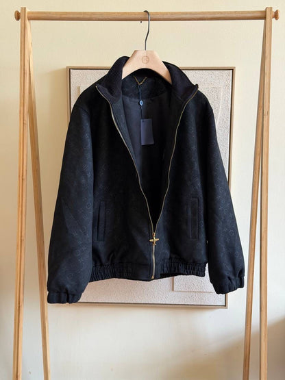 LV Monogram Zip-Up Jacket