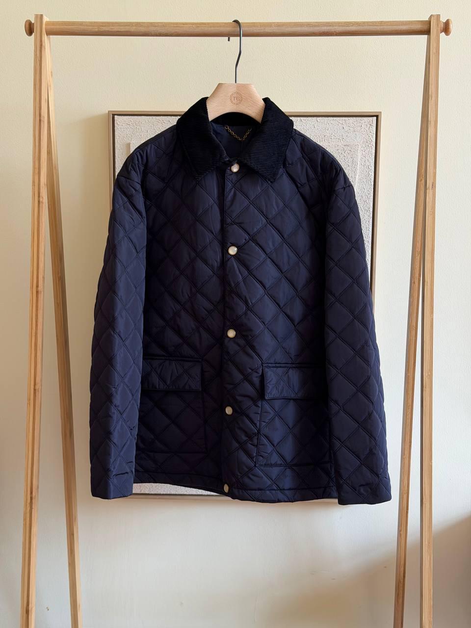 LV Quilted Corduroy-collarJacket
