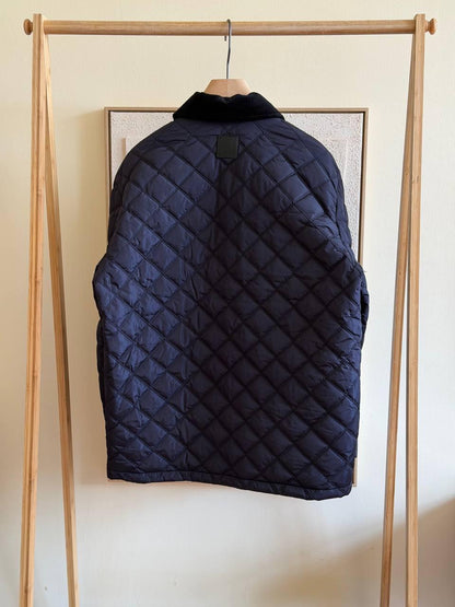 LV Quilted Corduroy-collarJacket