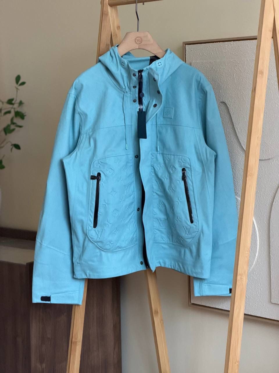 LV Technical Velvet Rain Jacket