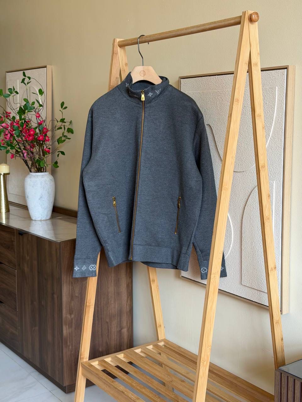 LV Double-Face Knit Travel Blouson