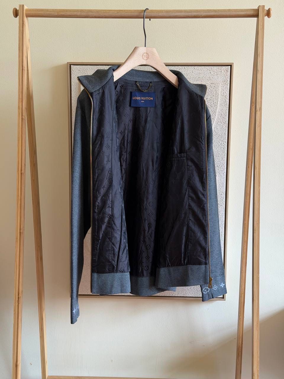 LV Double-Face Knit Travel Blouson