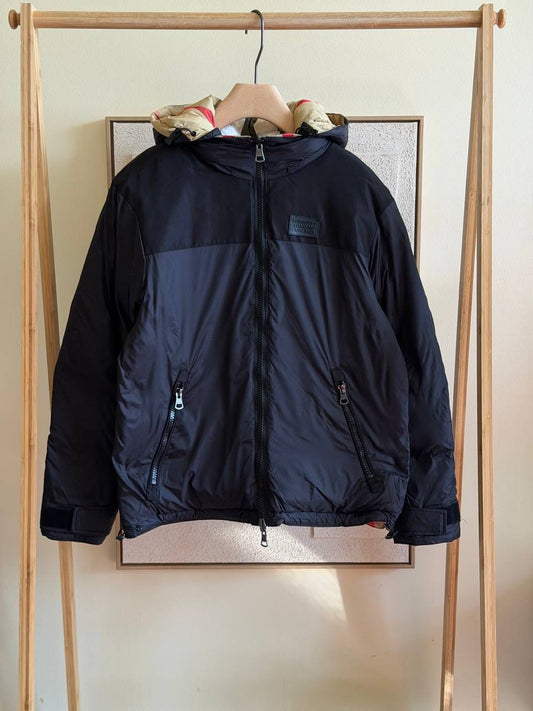 Burberry reversible check puffer jacket