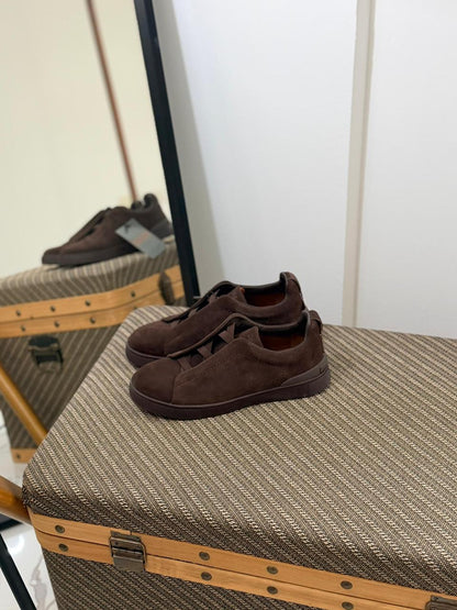 Zegna Suede Triple Stitch™ Sneakers