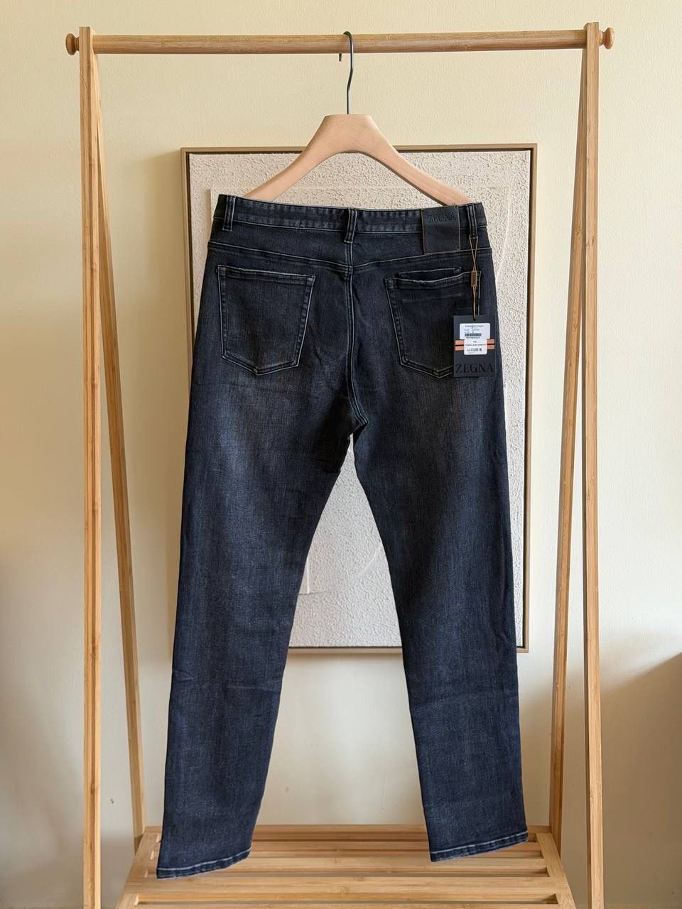 Zegna Stone-washed Cotton Roccia Jeans