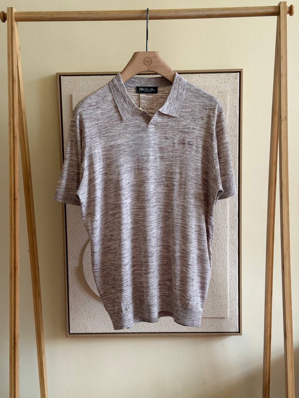 Loro Piana Linen Polo Shirt