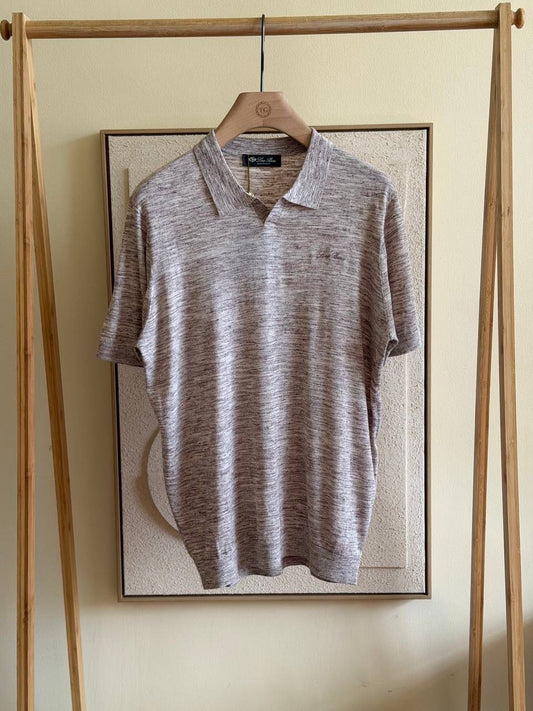 Loro Piana Linen Polo Shirt