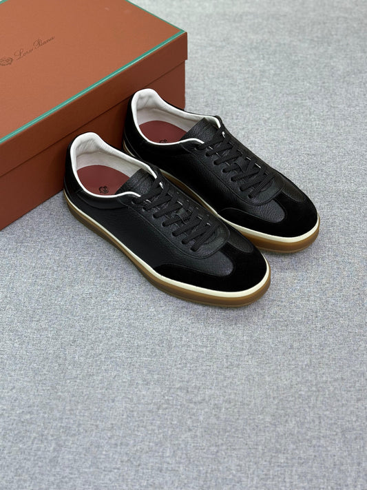 Loro Piana Tennis Walk Deerskin Sneaker