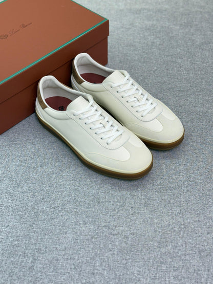 Loro Piana Tennis Walk Deerskin Sneaker