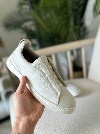 Zegna Deerskin Triple Stitch™ Sneakers