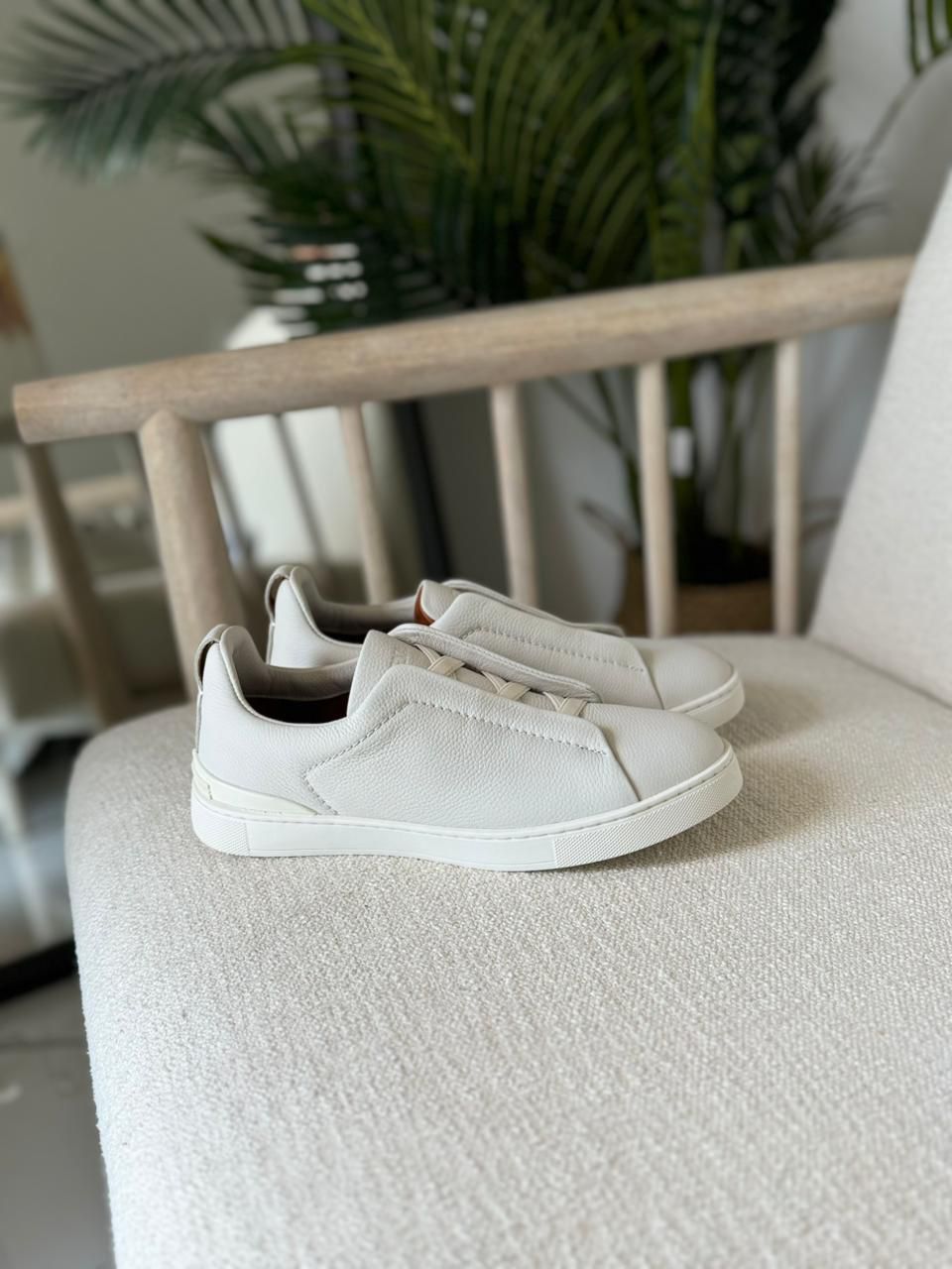 Zegna Deerskin Triple Stitch™ Sneakers