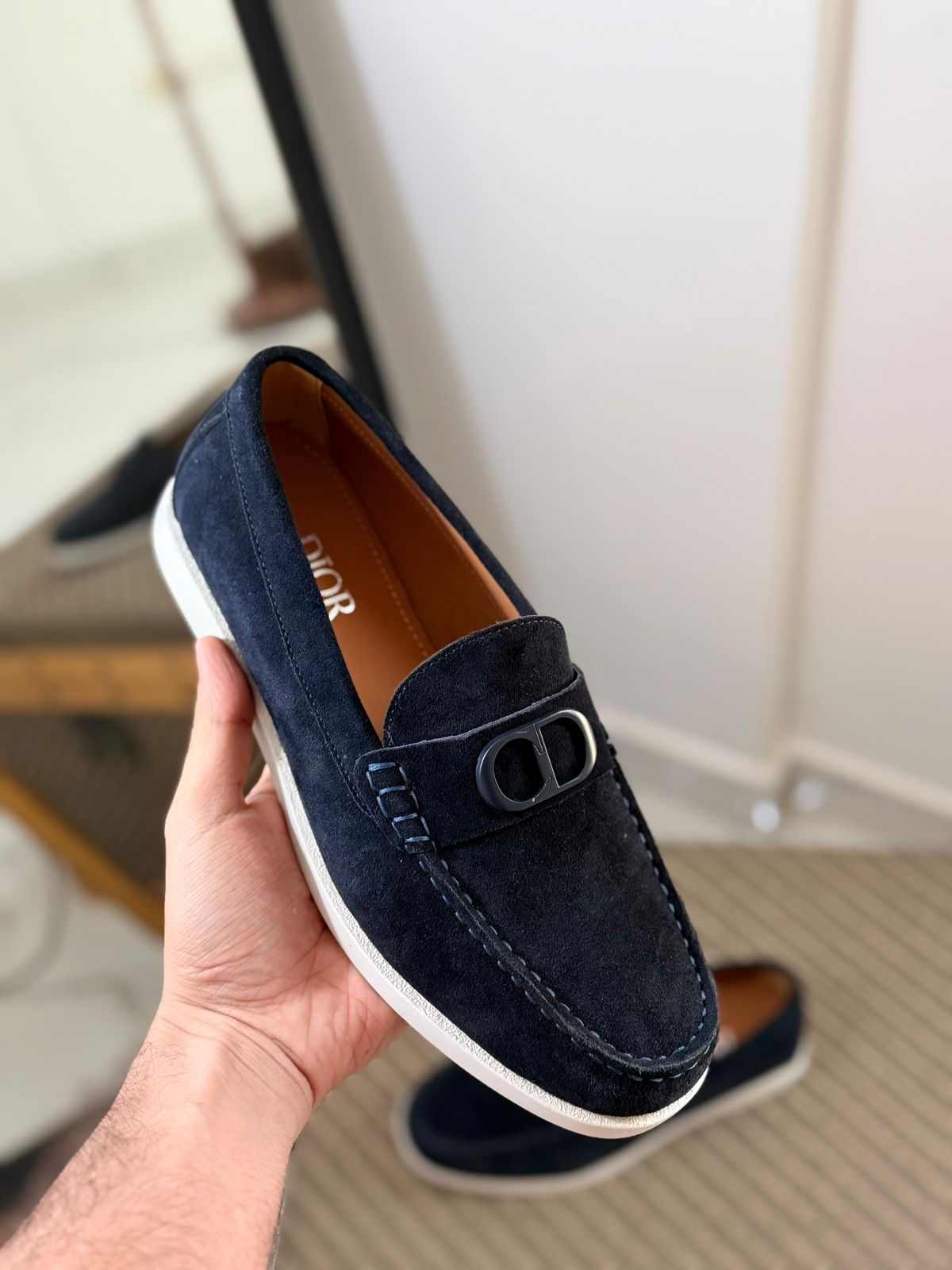 Dior Granville Loafer In Suede