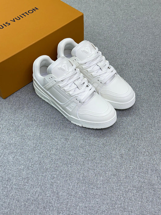LV Trainer Distressed Sneaker