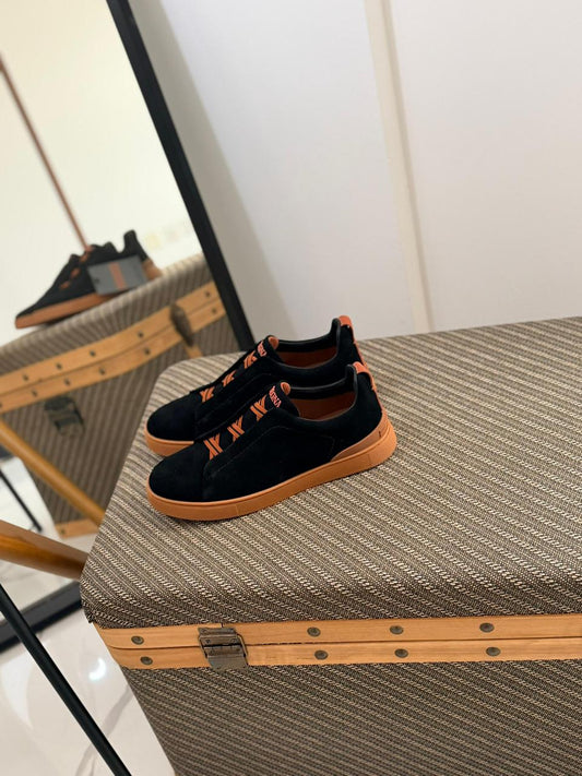 Zegna Suede Triple Stitch™ Sneakers