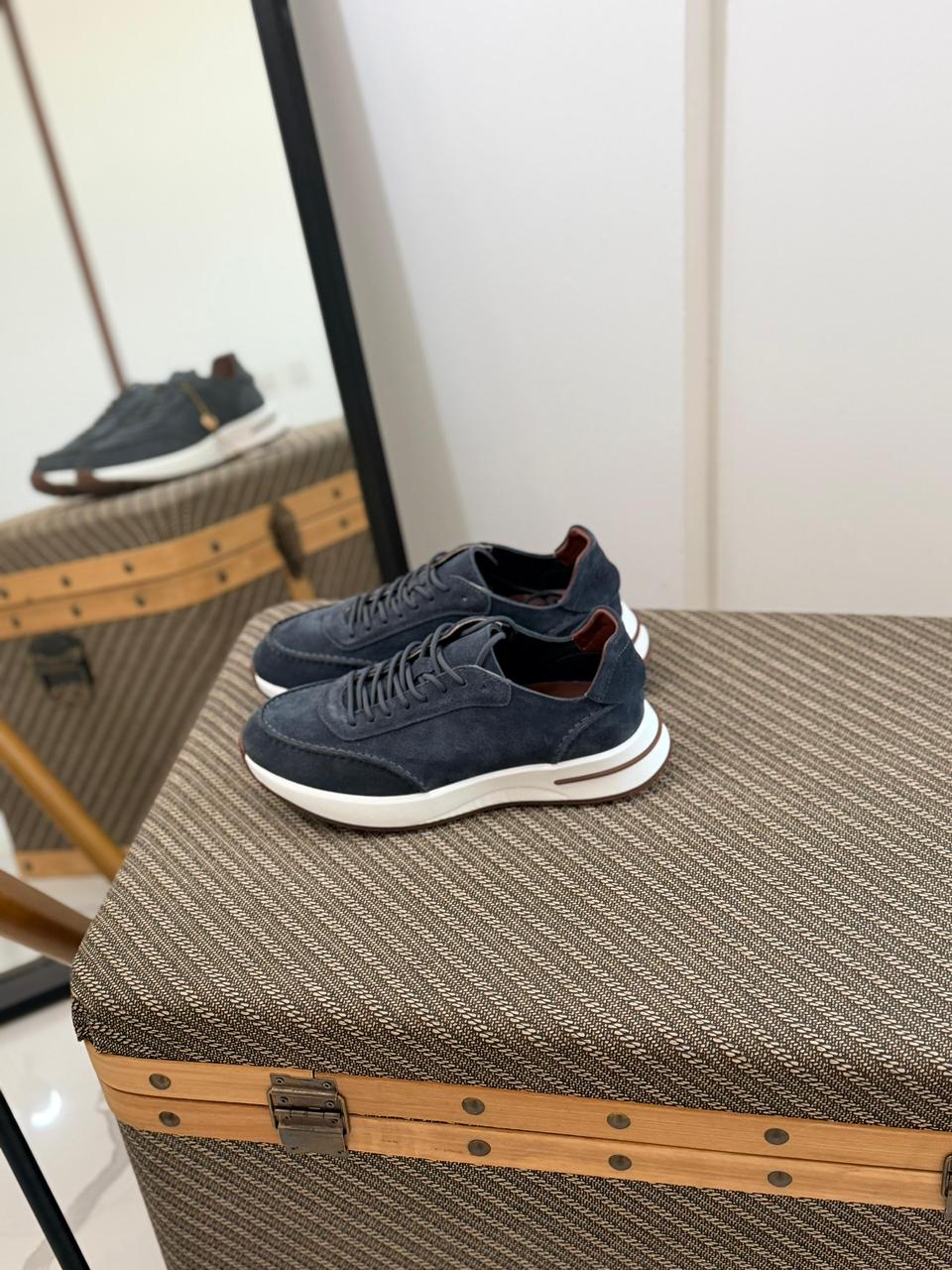 LORO PIANA Week End Walk Sneaker Pecora