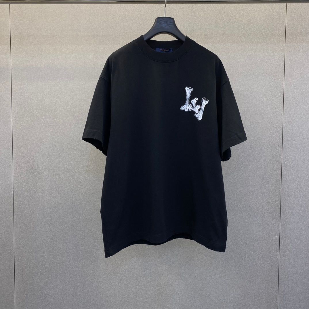 Louis Vuitton Graffiti Logo Oversized T-Shirt