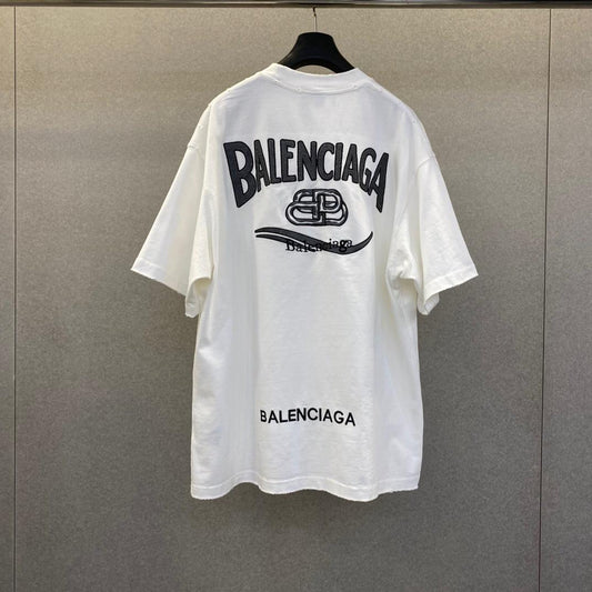 Balenciaga Oversized Logo Tee