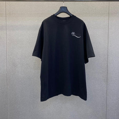 Balenciaga Oversized Logo Tee