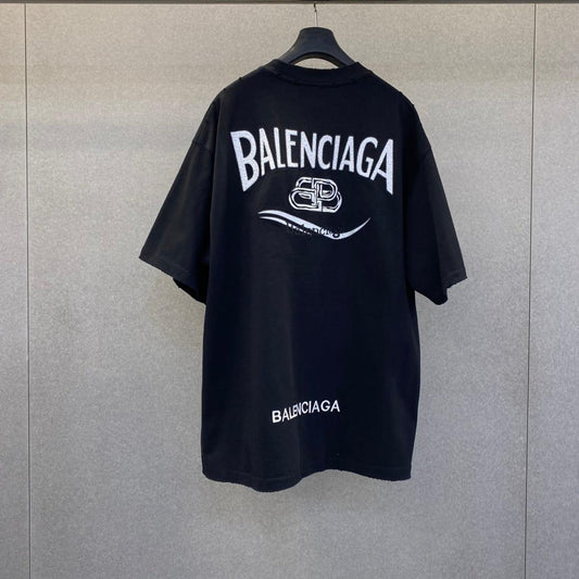 Balenciaga Oversized Logo Tee