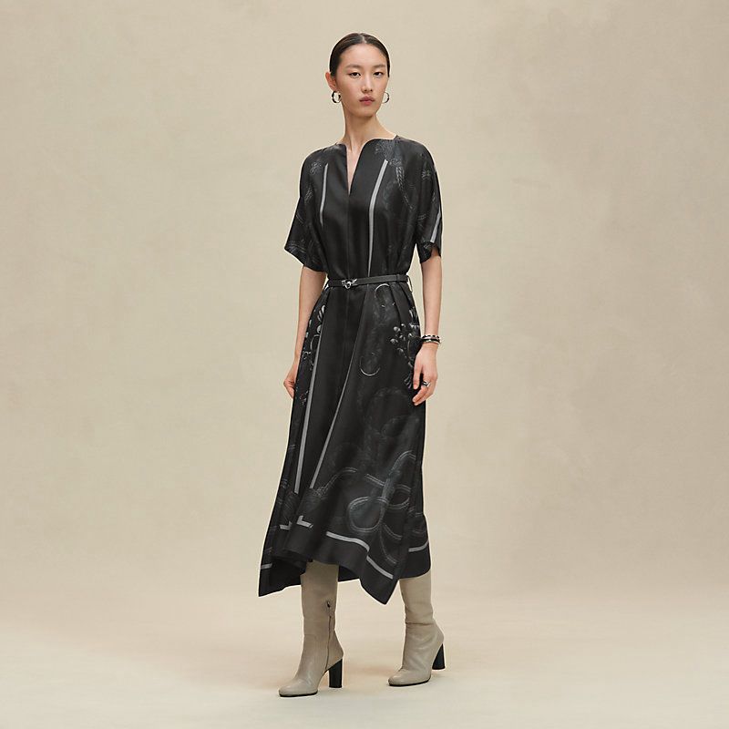 Hermes Elegant Women’s Long Dress