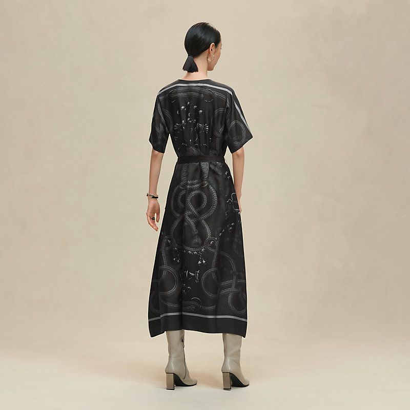 Hermes Elegant Women’s Long Dress