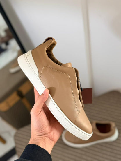 Zegna Triple Stitch Classic Men's Sneakers