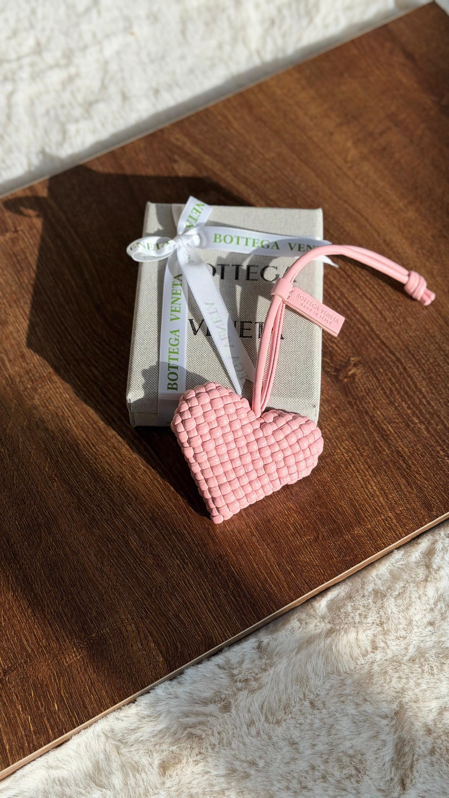 Bottega Veneta Heart Charm