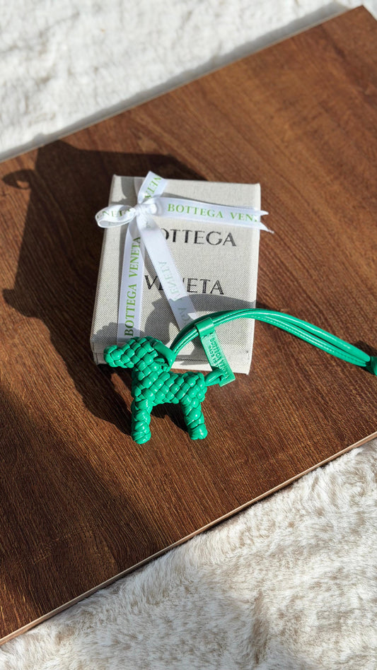 Bottega Veneta Dog Charm
