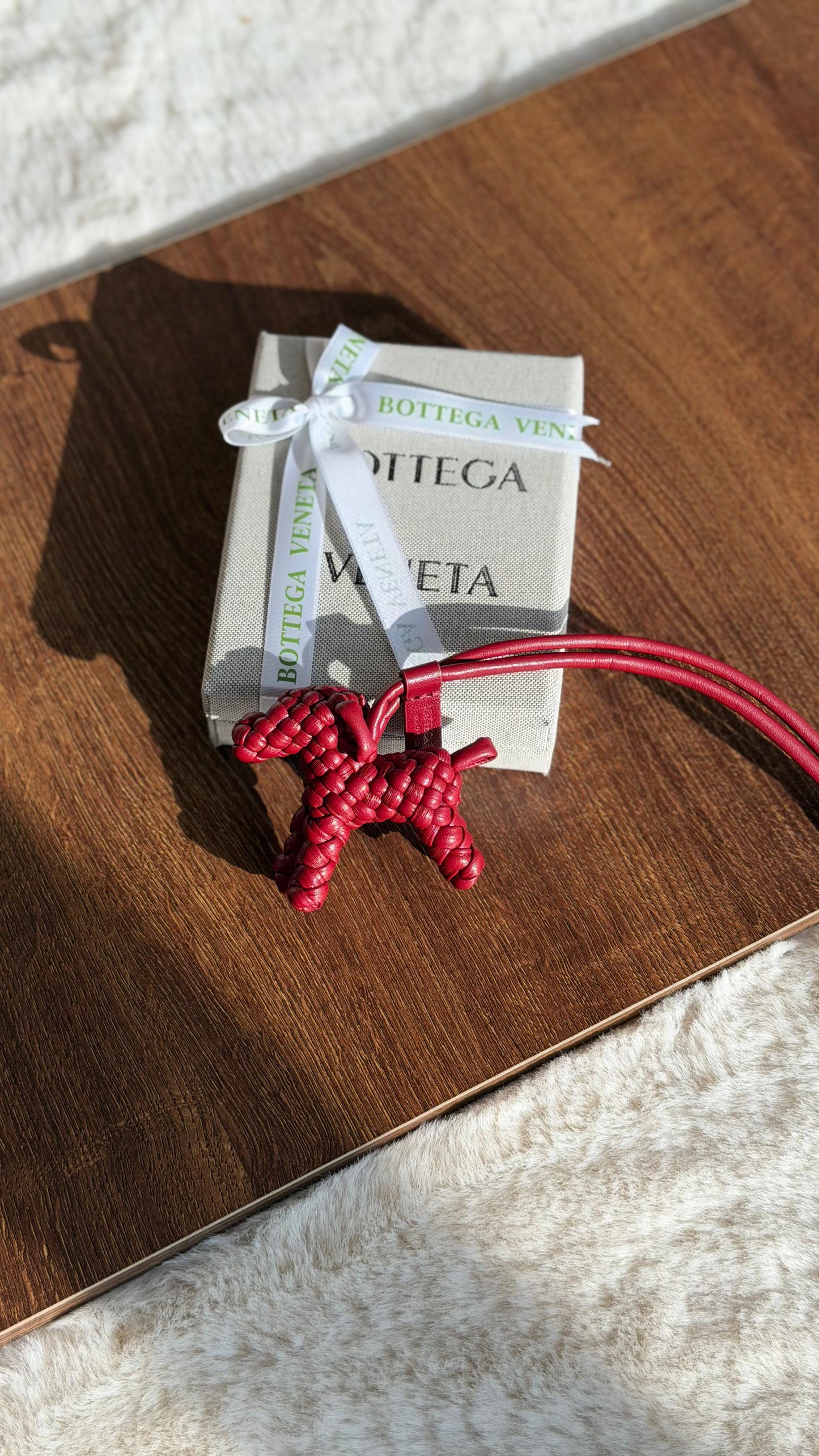Bottega Veneta Dog Charm